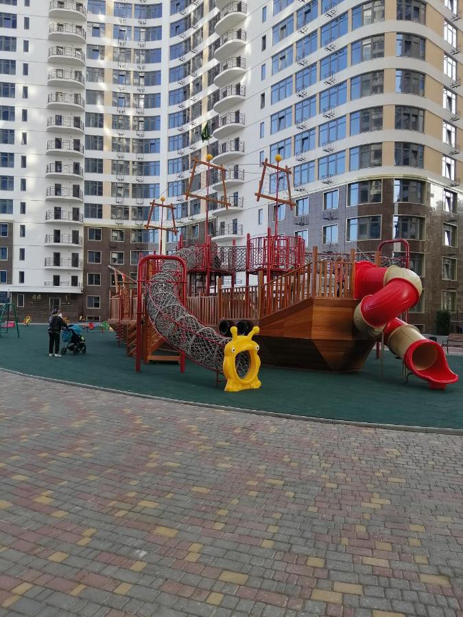 Апартаменты В Аркадии С Террасой И Прямым Видом На Море Odessa Exterior foto